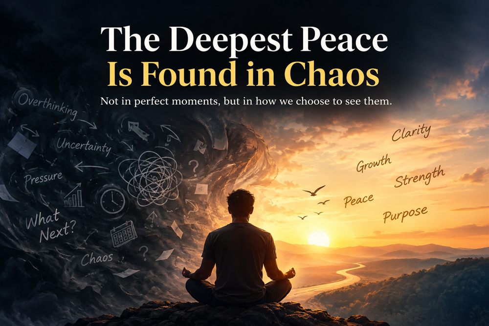 The Deepest Peace is Found in Chaos